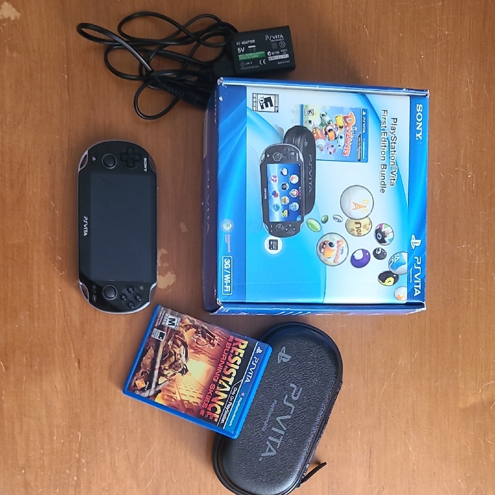 Sony PS Vita 3G With Games.